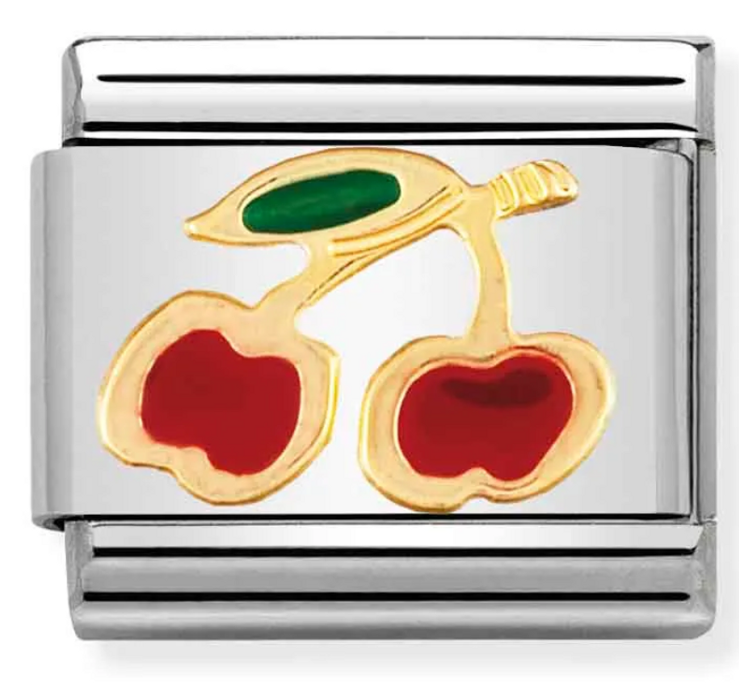 Nomination Link 18K zawieszka charms Wiśnie 030215 05.png